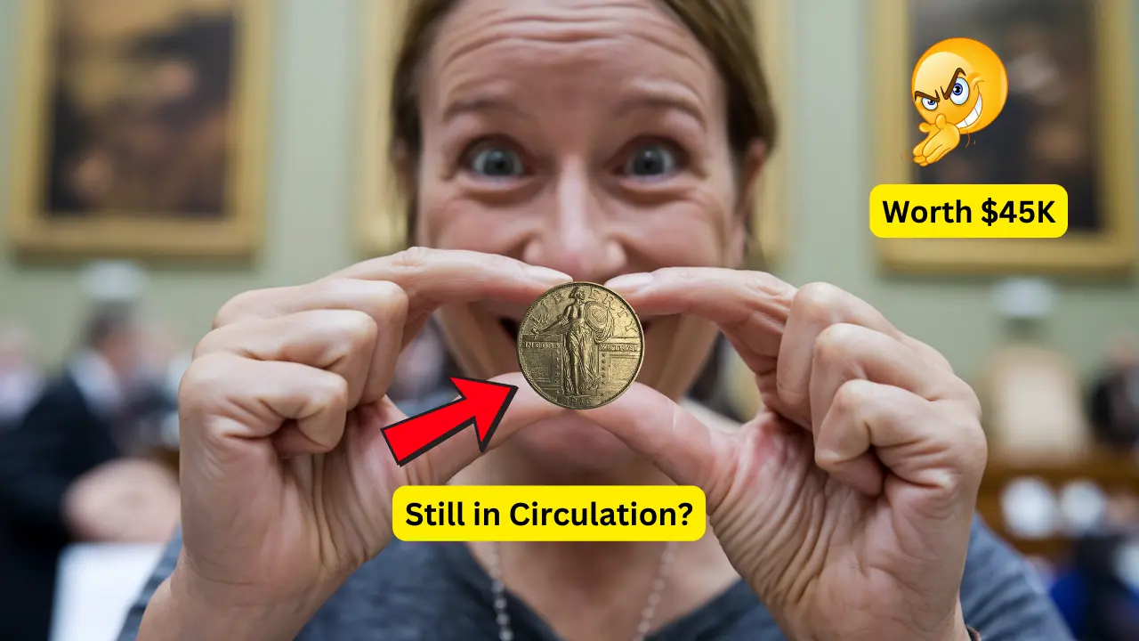 1916 Standing Liberty Quarter.